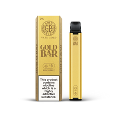 Aloe Grape Gold Bar 600 Disposable Vape