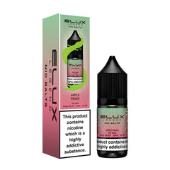 Apple Peach Elux Nic Salt E-Liquid