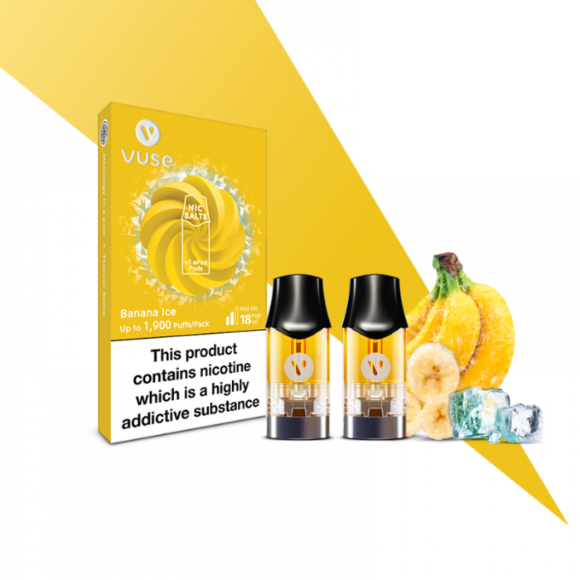 Banana Ice VPro NS Pro Pod Nic Salt Refills