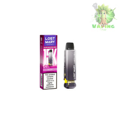 Berry Mix Lost Mary 15K pod pack from Vaping Tree UK, with 2ml lost mary 15k pods and 10ml refill for mtl vape kit.