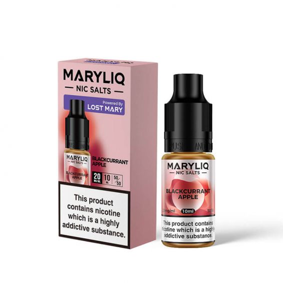 Black Currant Apple Maryliq Nic Salt E-Liquid