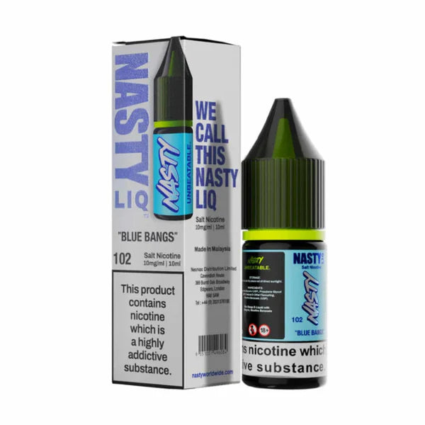 Blue Bangs Nasty Juice Nic Salt E-Liquid
