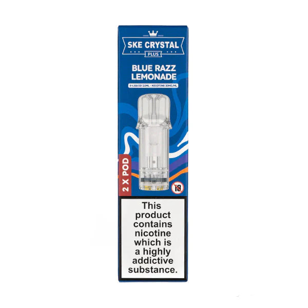 Blue Razz Lemonade SKE Crystal Plus Pre-Filled Pods
