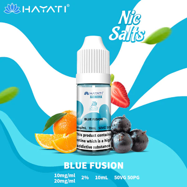 Blue fusion Hayati Pro Max Nic Salts