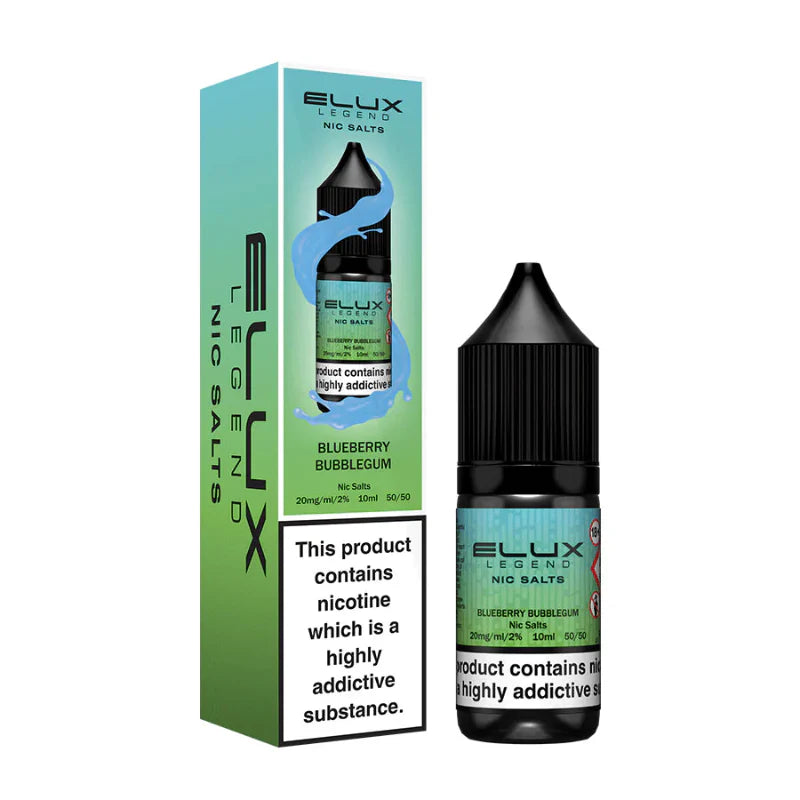 Blueberry Bubblegum Elux Nic Salt E-Liquid