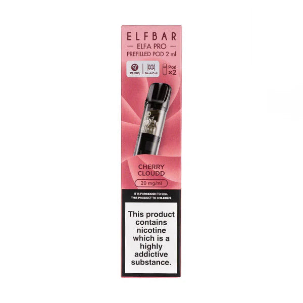 Cherry Cloudd Elf Bar Elfa Pro Pre-Filled Pods  (Podx2)