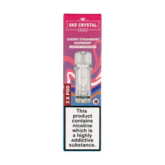 Cherry Strawberry Raspberry SKE Crystal Plus Pre-Filled Pods