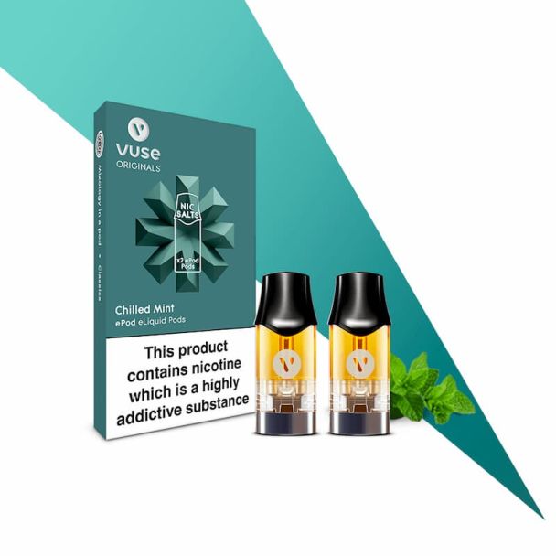 Chilled Mint VPro NS Pro Pod Nic Salt Refills