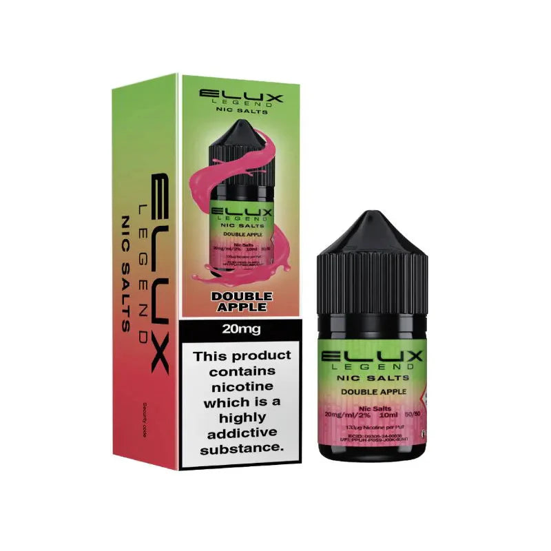 Double Apple Elux Nic Salt E-Liquid