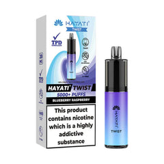 Blueberry Raspberry Hayati Twist 5000 Disposable Vape