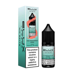Kiwi Passion Fruit Guava Elux Nic Salt E-Liquid
