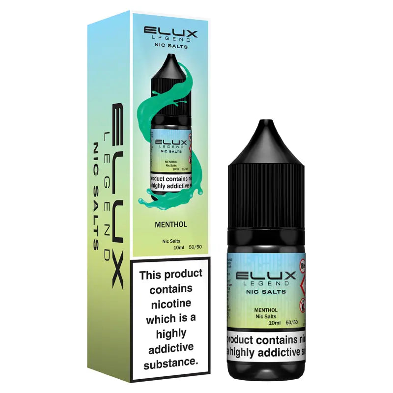 Menthol Elux Nic Salt E-Liquid