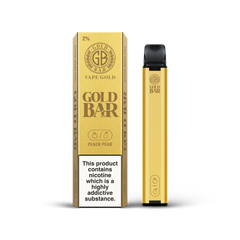 Peach Pear Gold Bar 600 Disposable Vape