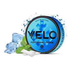 Peppermint Storm Nicotine Pouches By Velo