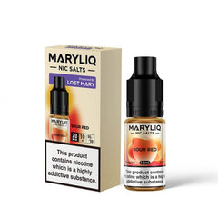 Sour Red Maryliq Nic Salt E-Liquid