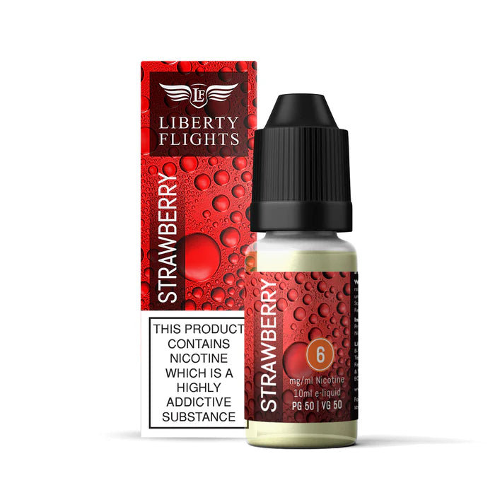Strawberry Liberty Flights Nic Salt E-Liquid