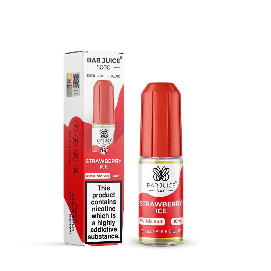 Strawberry Ice Bar Juice Nic Salt E-Liquid