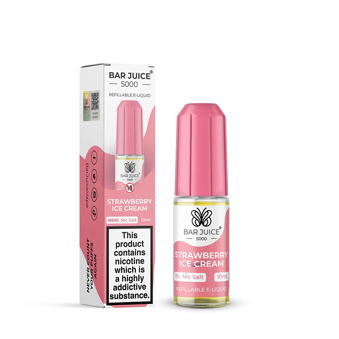 Strawberry Ice Cream Bar Juice Nic Salt E-Liquid