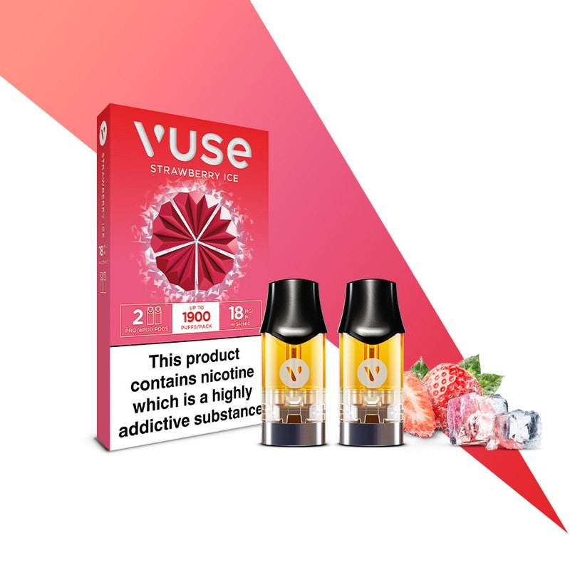 Strawberry Ice VPro NS Pro Pod Nic Salt Refills