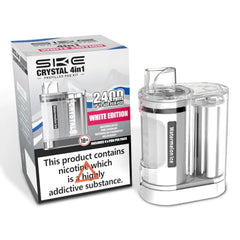 White Edition SKE Crystal 4 in 1 Pod Kit